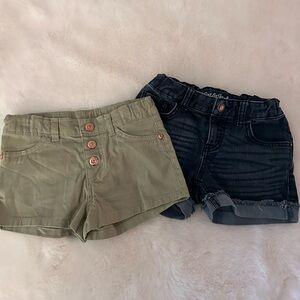 Olive and Denim Kids Shorts Set